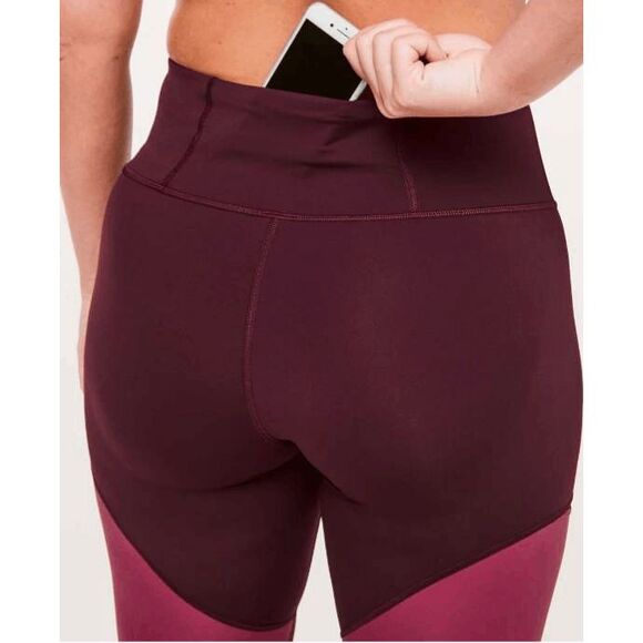 LULULEMON ATHLETICA Colour Me Ombre Tight 28" Size 8 - Picture 4 of 6